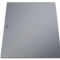 Virtuves Griešanas dēlis Blanco 425x300 mm, stikls/sudraba krāsā 230970