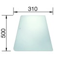 Virtuves Griešanas dēlis Blanco 50x31 cm, balts stikls 224510