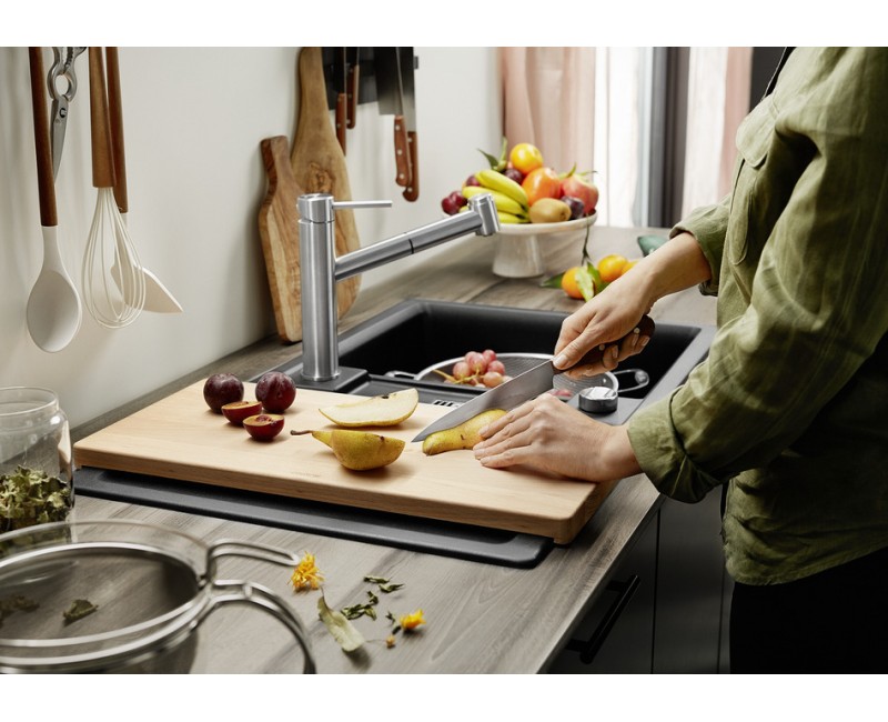 Virtuves Griešanas dēlis Blanco 530x260 mm, dižskābardis 218313