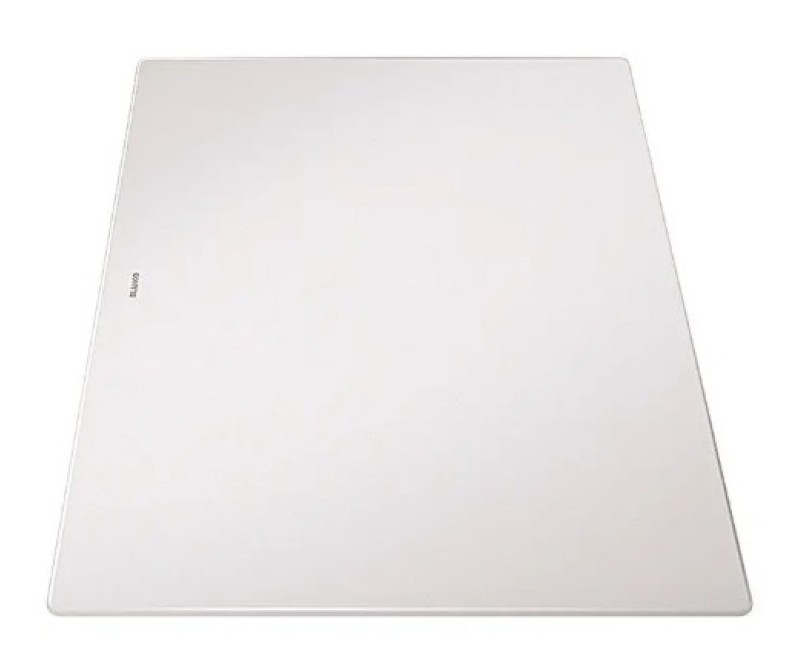 Virtuves Griešanas dēlis Blanco Axia III, 497x350 mm, stikls/balts 234045