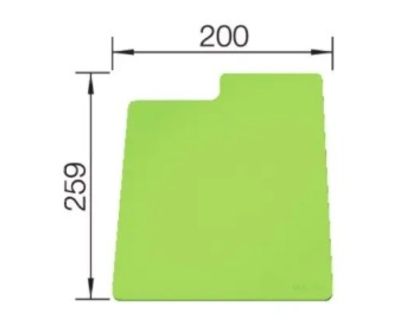 Virtuves Griešanas dēlis Blanco SITYPad, Kiwi 236717