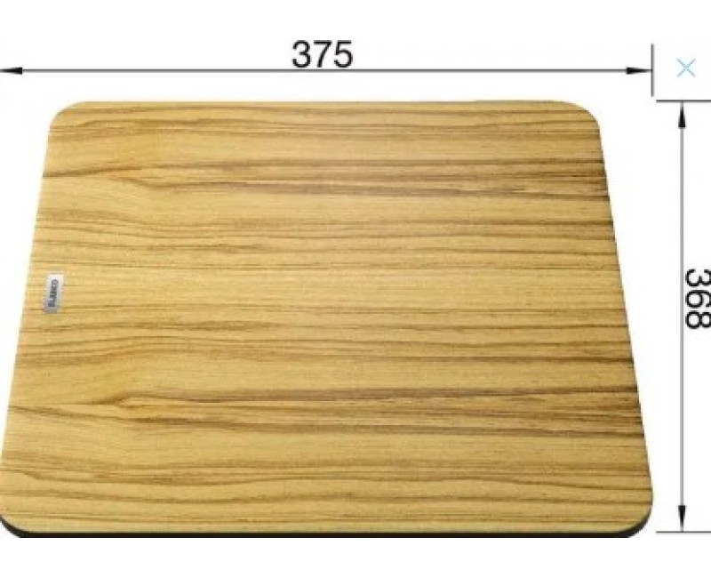 Virtuves Griešanas dēlis Blanco Zenar, 375x368 mm, osis 229421