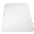 Virtuves izlietne Blanco Axis III, 100x51 cm, ar stikla virtuves dēli un piederumiem, InFino, nerūsējošais tērauds 522105