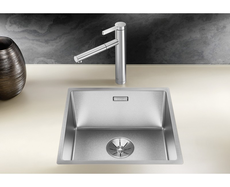 Virtuves izlietne Blanco Claron 400, 44x44 cm, nerūsējošais tērauds Durinox 523389