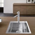 Virtuves izlietne Blanco Claron 400, 46x51 cm, InFino, nerūsējošais tērauds 521632