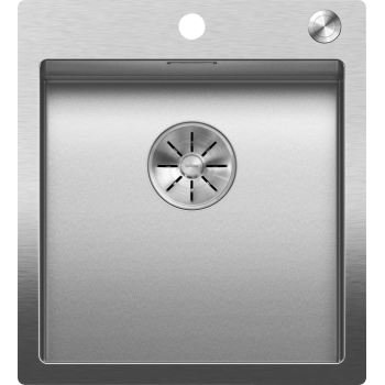 Virtuves izlietne Blanco Claron 400 - Izlietne, 46x51 cm, InFino, nerūsējošais tērauds Durinox
