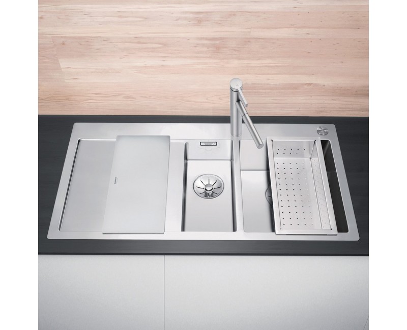 Virtuves izlietne Blanco Claron 6, 100x51 cm, InFino, nerūsējošais tērauds 521645