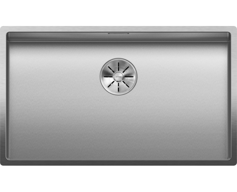 Virtuves izlietne Blanco Claron 700, 74x44 cm, InFino, nerūsējošais tērauds Durinox 523387