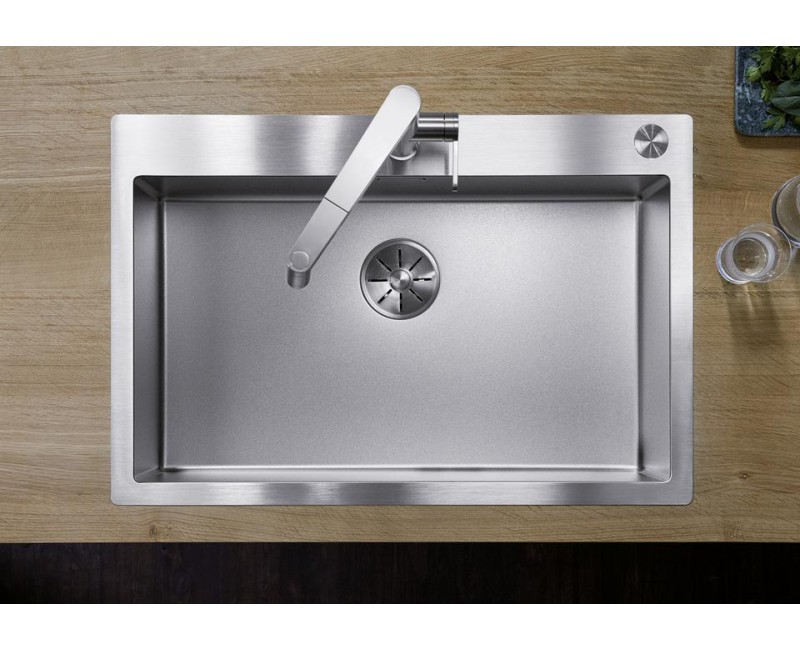 Virtuves izlietne Blanco Claron 700, 76x51 cm, InFino, nerūsējošais tērauds Durinox 523394