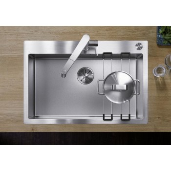 Virtuves izlietne Blanco Claron 700, 76x51 cm, InFino, nerūsējošais tērauds Durinox 523394