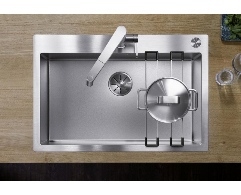 Virtuves izlietne Blanco Claron 700, 76x51 cm, InFino, nerūsējošais tērauds Durinox 523394