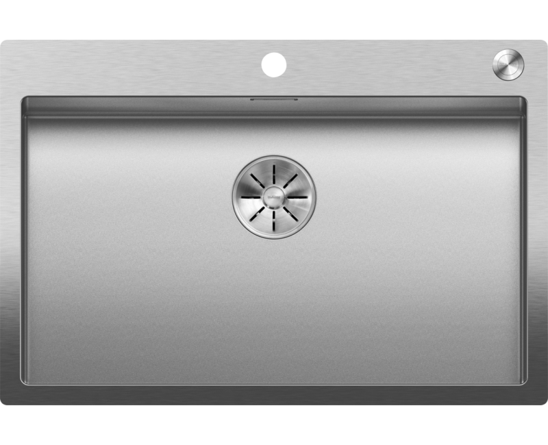 Virtuves izlietne Blanco Claron 700, 76x51 cm, InFino, nerūsējošais tērauds Durinox 523394