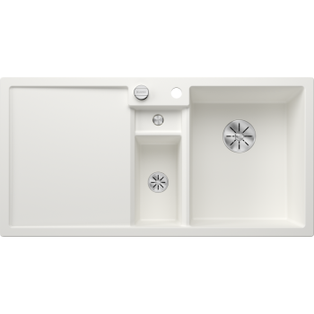 Virtuves izlietne Blanco Collectis 6 Silgranīta, 100x51 cm, ar piederumiem, InFino, balts 523348
