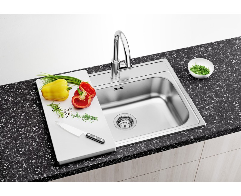 Virtuves izlietne Blanco Dana, 61x50 cm, nerūsējošais tērauds 525323