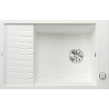 Virtuves izlietne Blanco Elon XL 6 Silgranīta, 78x50 cm, ar aksesuāriem, InFino, balta 524838