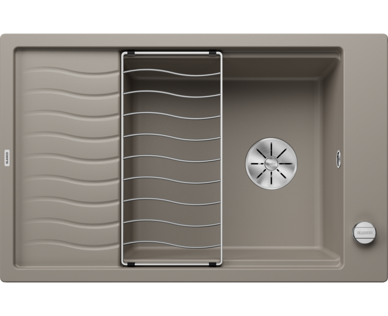 Virtuves izlietne Blanco Elon XL 6 Silgranīta, 78x50 cm, ar aksesuāriem, InFino, tartufo 524841