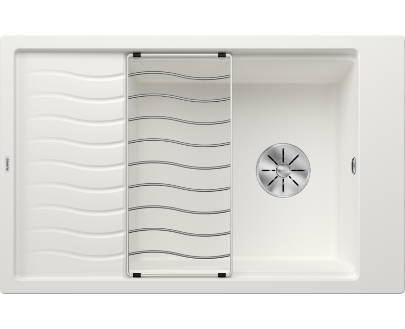 Virtuves izlietne Blanco Elon XL 6 Silgranita, 78x50 cm, balta 524848