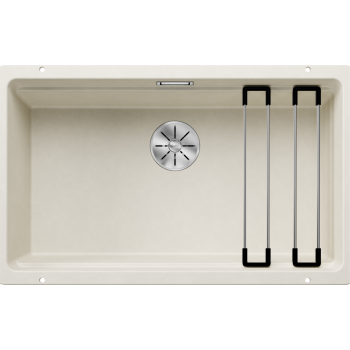 Virtuves izlietne Blanco Etagon 700 Silgranīta, 73x46 cm, ar aksesuāriem, InFino, bēša 527078