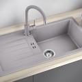 Virtuves izlietne Blanco Favum XL 6 Silgranita, 86x44 cm, antracīts 524233