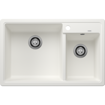 Virtuves izlietne Blanco Legra 8 Silgranīta, 78x50 cm, balta 526226