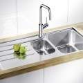 Virtuves izlietne Blanco Lemis 6 - Izlietne, 100x50 cm, pulēts nerūsējošais tērauds 523032