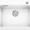 Virtuves izlietne Blanco Palona 6 Keramikas, 62x51 cm, InFino, spīdīgi balta 524731