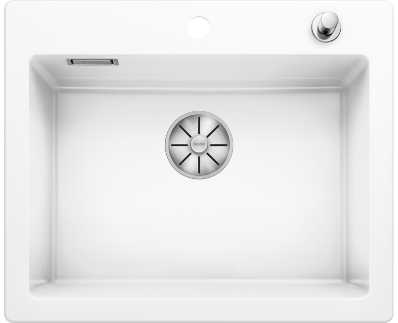 Virtuves izlietne Blanco Palona 6 Keramikas, 62x51 cm, InFino, spīdīgi balta 524731