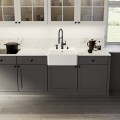 Virtuves izlietne Blanco Panor 60 Keramika, 60x63 cm, 2 caurumi, spilgti balta 514501