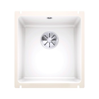 Virtuves izlietne Blanco Subline 375 Keramika, pabūvējamā, 41x46 cm, spīdīgi balta 523726