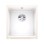 Virtuves izlietne Blanco Subline 375 Keramika, pabūvējamā, 41x46 cm, spīdīgi balta 523726