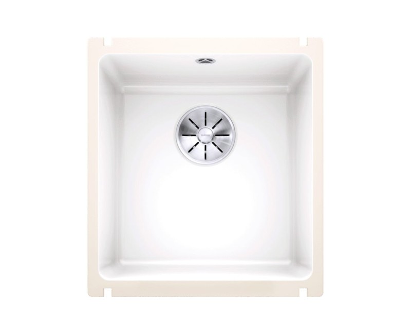 Virtuves izlietne Blanco Subline 375 Keramika, 41x46 cm, spīdīgi balta 523726