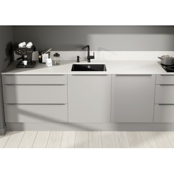 Virtuves izlietne Blanco Subline 500 Keramikas, 54x46cm, pabūvējamā melna 523740