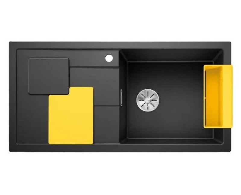 Izlietnes grozs Blanco SITYBox, citronu krāsā 236721