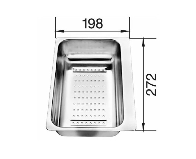 Izlietnes grozs Blanco nerūsējošā tērauda 208195