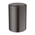 Atkritumu tvertne Axor Universal Circular 5 l, birstēts melns hroms 42872340