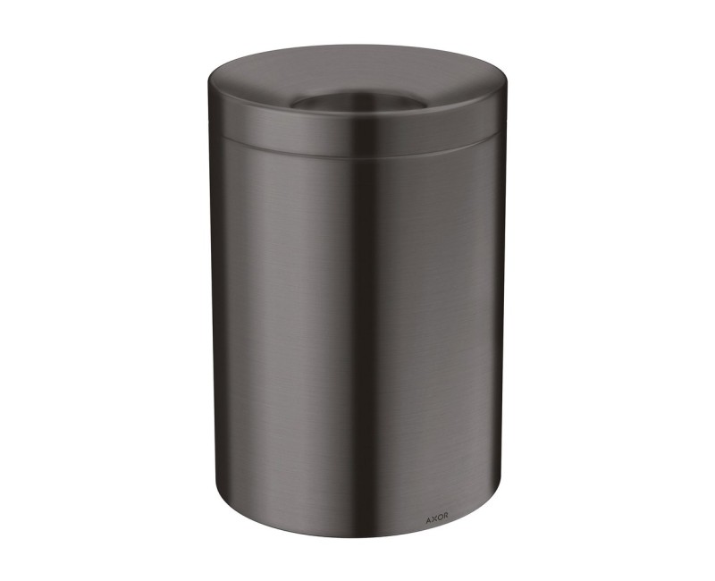 Atkritumu tvertne Axor Universal Circular 5 l, birstēts melns hroms 42872340