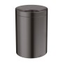 Atkritumu tvertne Axor Universal Circular 5 l, birstēts melns hroms 42872340