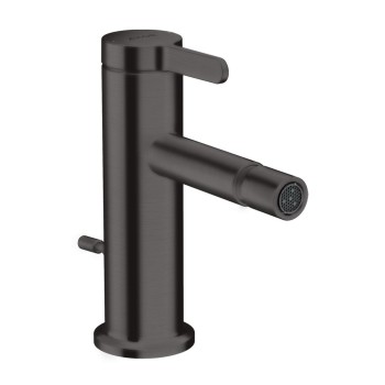 Bidē maisītājs AXOR One, EcoSmart, birstēts melns hroms 48210340