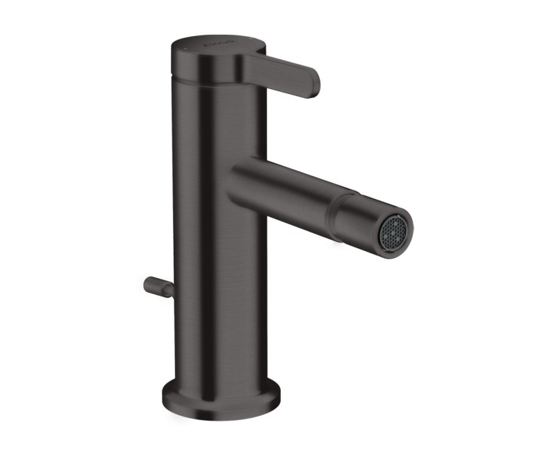 Bidē maisītājs AXOR One, EcoSmart, birstēts melns hroms 48210340