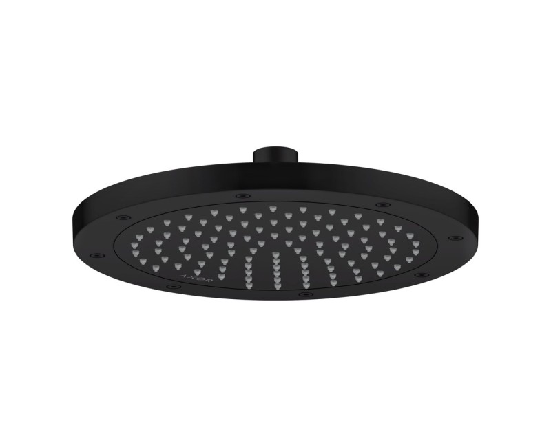 Dušas galva Axor 245, 1 strūkla, EcoSmart, matēti melna 35381670