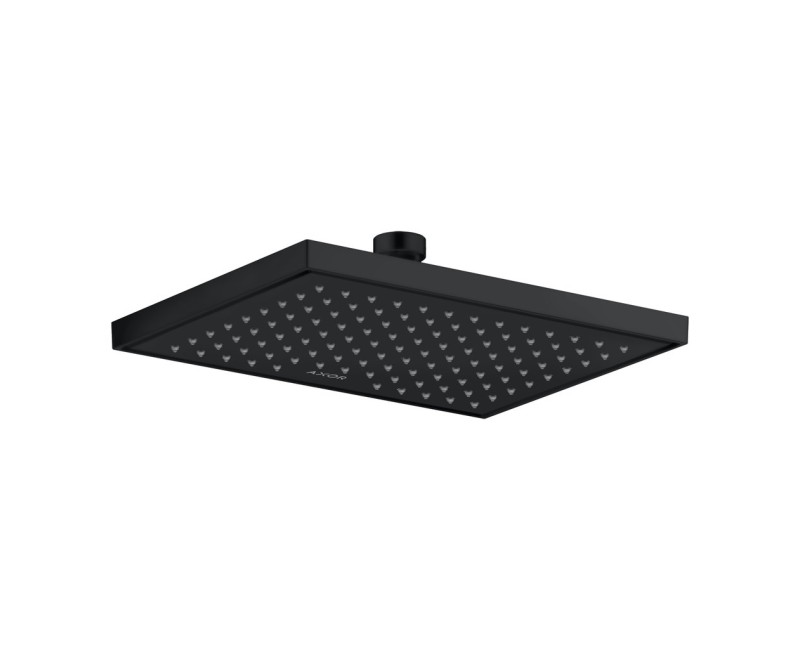 Dušas galva Axor 245/185, 1 strūkla, EcoSmart+, matēti melna 35387670