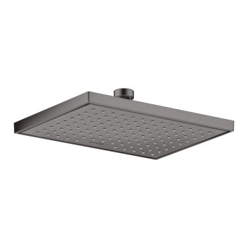 Dušas galva Axor 245/185, 1 strūkla, EcoSmart, pulēts melns hroms 35374340