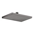 Dušas galva Axor 245/185, 1 strūkla, EcoSmart+, pulēts melns hroms 35387340