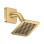 Dušas galva Axor Citterio C 12x12 cm, EcoSmart, pulēta zelta krāsa 28810990