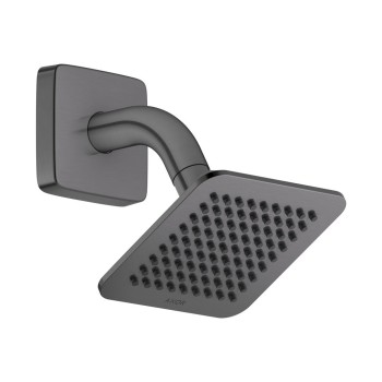 Dušas galva Axor Citterio C 12x12 cm, EcoSmart, pulēts melns hroms 28810340
