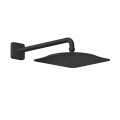 Dušas galva Axor Citterio C 27x27 cm, EcoSmart, matēti melna 28791670