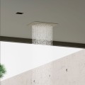 Dušas galva Axor Citterio C 27x27 cm, EcoSmart, pulēts niķelis 28795820
