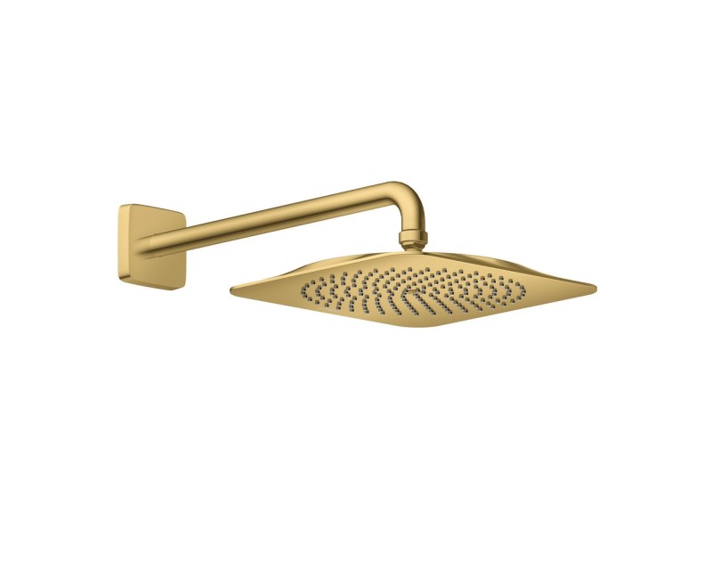 Dušas galva Axor Citterio C 27x27 cm, pulēta zelta krāsa 28790990