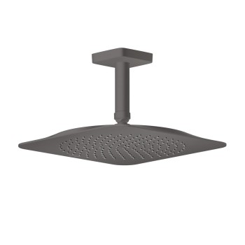 Dušas galva Axor Citterio C 27x27 cm, pulēts melns hroms 28792340