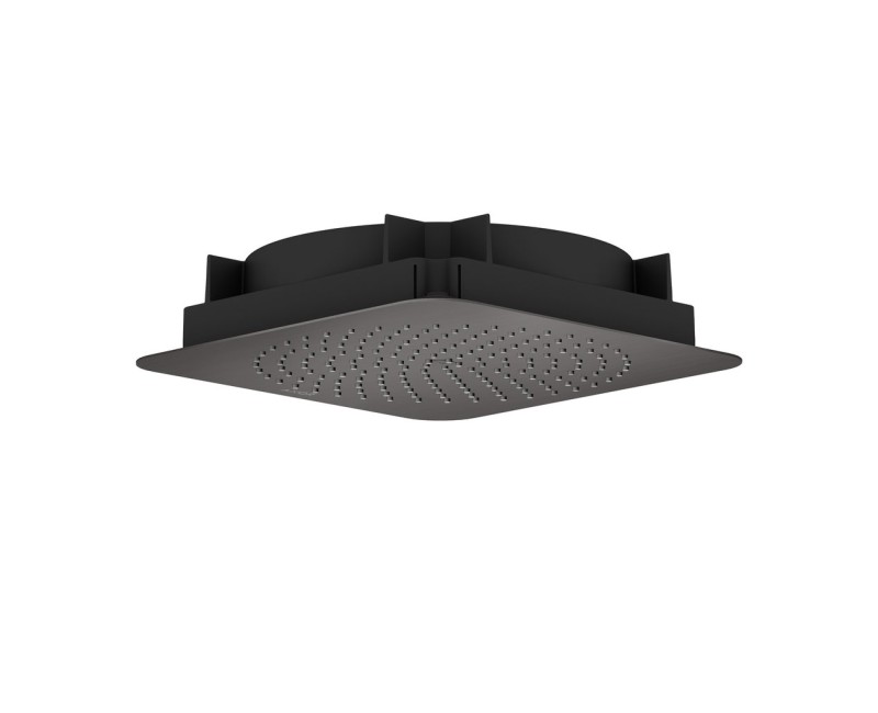 Dušas galva Axor Citterio C 27x27 cm, pulēts melns hroms 28794340